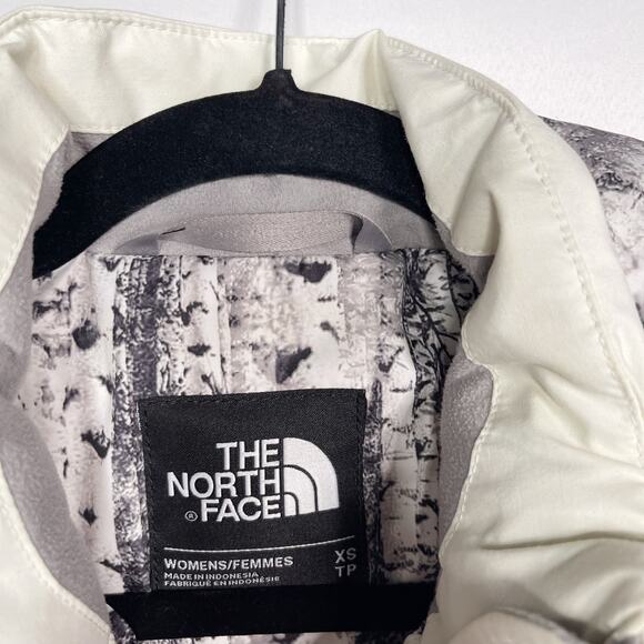 The North Face Womens XS Cream Arctic Parka Jacket Faux Fur Removable Hood Coat - Picture 13 of 16